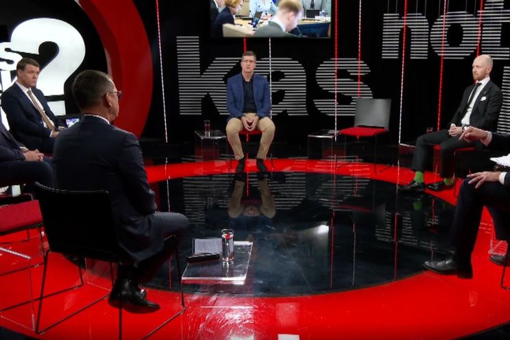 Attēls rakstam: “Politiķu šovs bez sekām: vai diskusijas studijā kaut ko maina?”  skatītāji skarbi vērtē "Domburšovu"