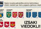 Attēls rakstam: Kuru ģērboni izvēlētos Tu? Iesūti viedokli par Ogresgala, Tīnūžu, Lielvārdes un Meņģeles pagastu ģērboņiem