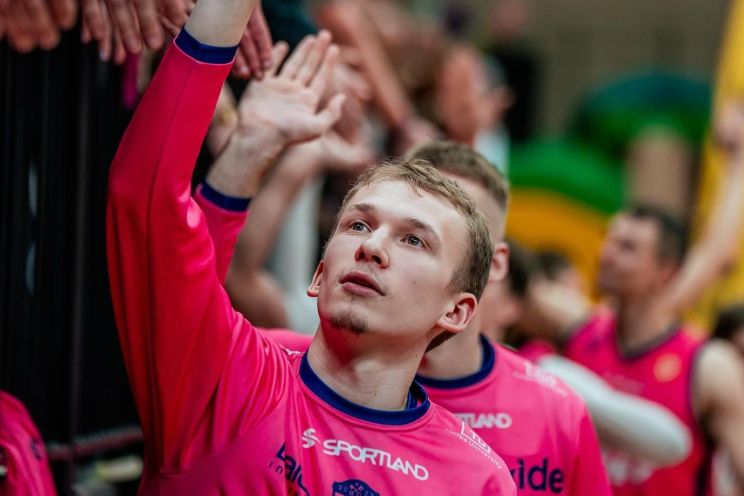 Attēls rakstam: Juris Vītols - rezultatīvākais, tomēr "Ogre" LIBL spēlē piedzīvo neveiksmi