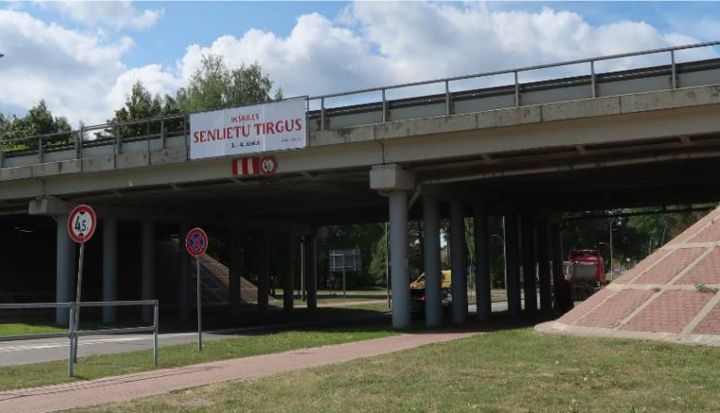 No 18. jūnija noteikti satiksmes ierobežojumi zem autoceļa A6 pārvada Ikšķilē