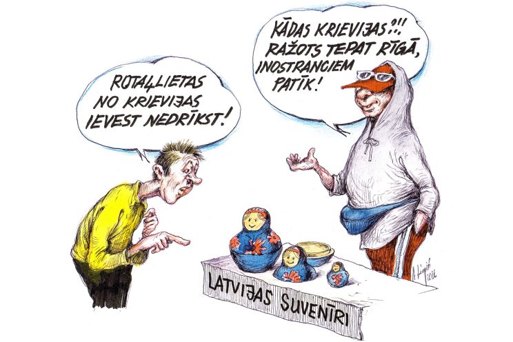 Attēls rakstam: Aizliedz vēl dažas Krievijas preces, bet vai tas apturēs "krievu pasauli"?