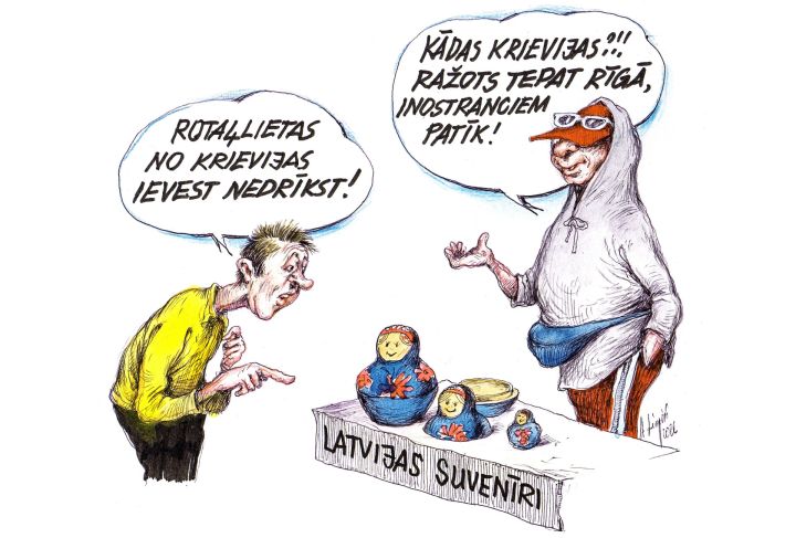 Aizliedz vēl dažas Krievijas preces, bet vai tas apturēs "krievu pasauli"?