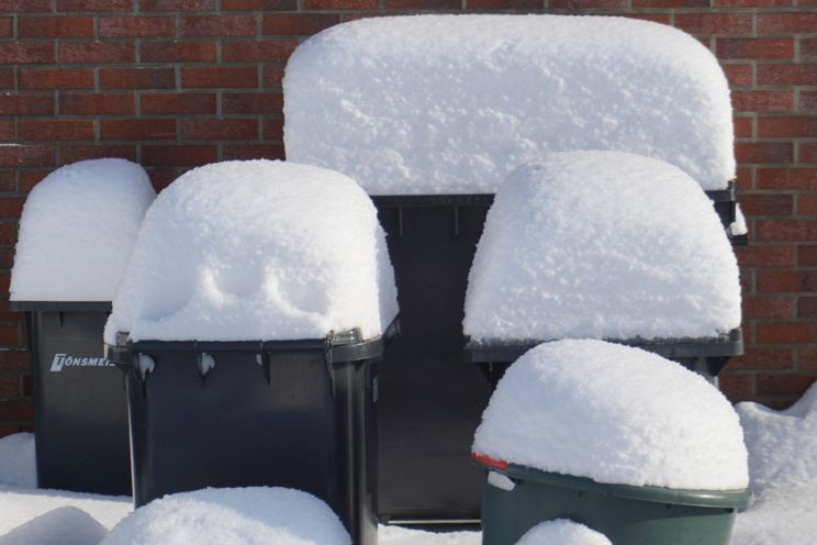 Attēls rakstam: Atkritumu izvešana ziemas apstākļos: kas jāzina?