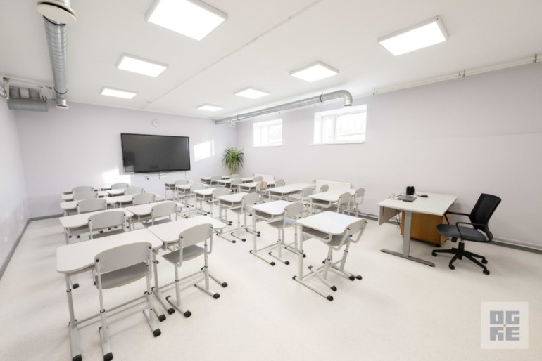 FOTO: Ikšķiles vidusskolā izveidotas jaunas mācību telpas