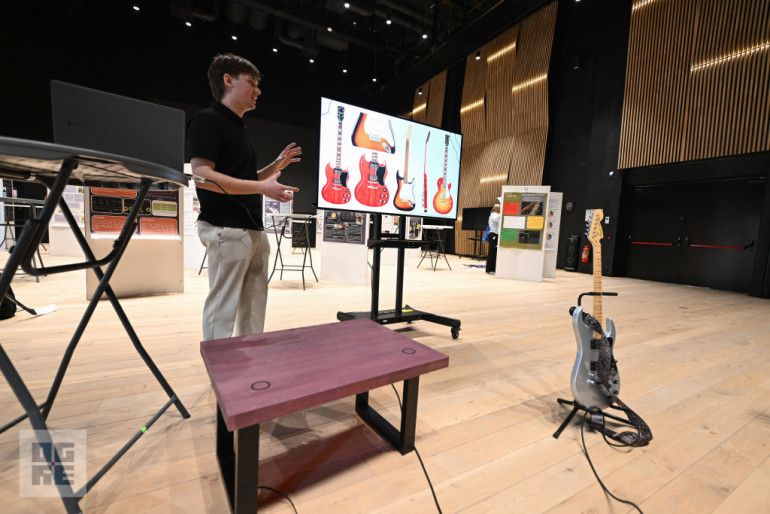 FOTO:  Ogres novada 12. klašu skolēnu projekta darbu skatē piedalījās vairāk kā 200 jaunieši