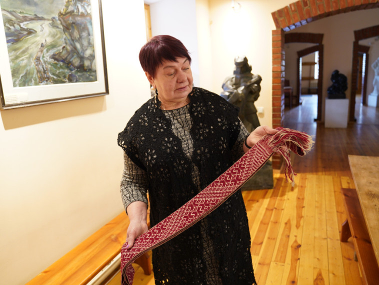 Muzejs, kur mājo Lāčplēsis, Lielvārdes josta un stāsti
