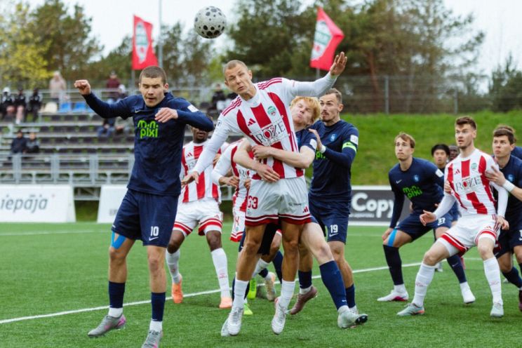 Attēls rakstam: Ogres futbolistiem Liepājā goda vārti un zaudējums