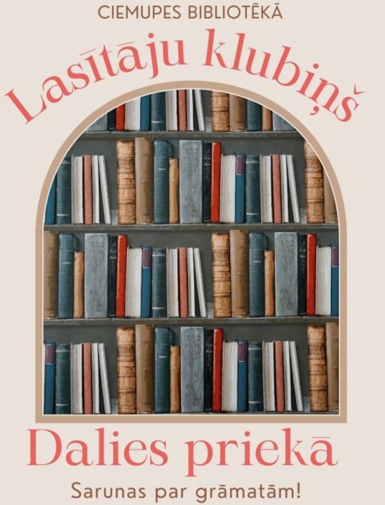 Lasītāju klubiņa tikšanās maijā
