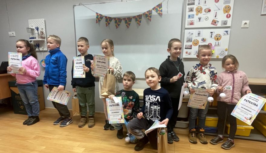 Ogrē priecē pirmais bērnu un skolēnu "Lego" konkurss
