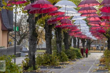 Attēls rakstam: Ogres novads ietērpts valsts svētku noskaņās