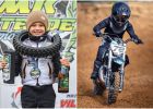 Attēls rakstam: "Sapņi piepildās!" 8 gadus vecais lielvārdietis Nils Valpēters gūst žilbinošus panākumus motokrosā