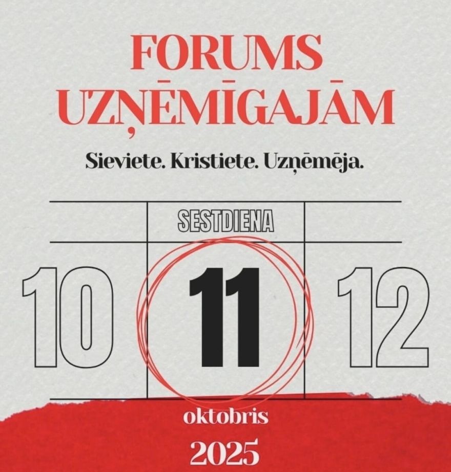 Forums Uzņēmīgajām – pirmo reizi Latvijā uzņēmējas kristietes pulcēsies iedvesmai un sadarbībai