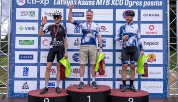 Attēls rakstam: “Velo komanda Ogre” sportistiem četras vietas uz pjedestāla
