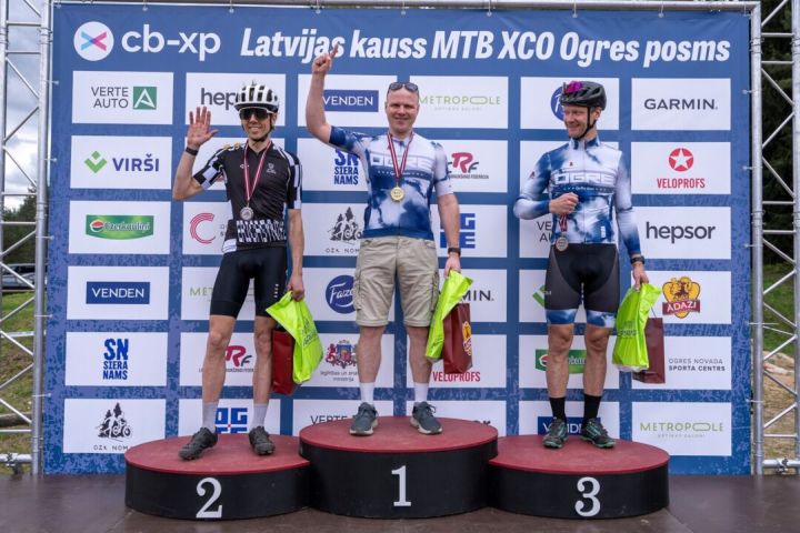 “Velo komanda Ogre” sportistiem četras vietas uz pjedestāla