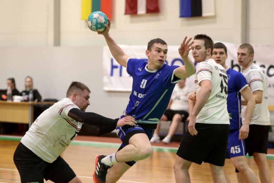 Handbola klubs “Ogre” savā laukumā uzvar Ludzas “SK Latgols”