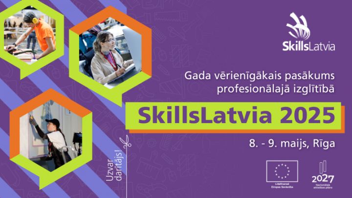 7 Ogres tehnikuma audzēkņi sacentīsies "SkillsLatvia 2025" finālos