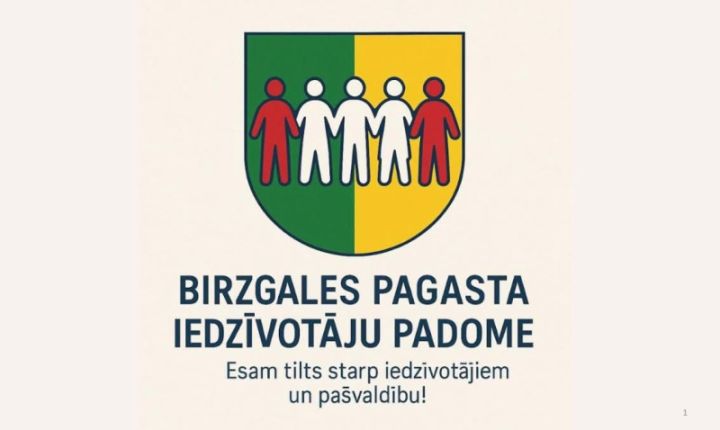 Birzgalē iedzīvotāju padome - tiltu starp pagastu un pašvaldību