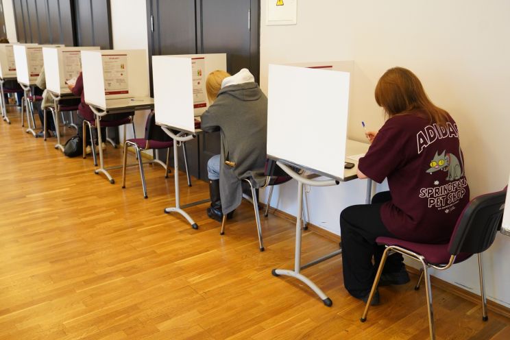Attēls rakstam: Exit poll: Saeimas vēlēšanās pārliecinoši uzvarējis Apvienotais saraksts