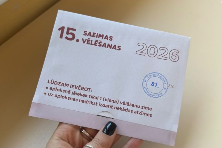 Attēls rakstam: (PAPILDINĀTS plkst. 16.11) 15. Saeimas vēlēšanas. Vēlēšanās jau nobalsojuši teju 40% balsstiesīgo