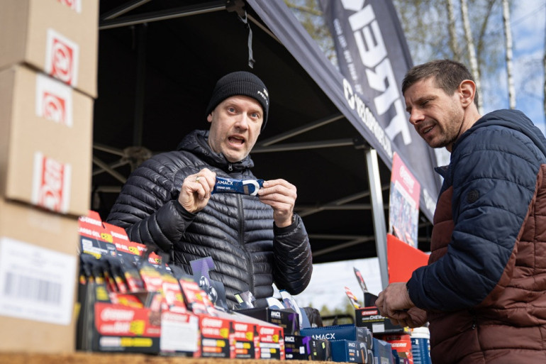 FOTO: Ķegumā aizvadīts spraigs kalnu riteņbraukšanas maratons