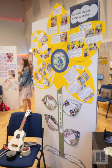 FOTO: 53 pieredzes stāsti un 120 pirmsskolas pedagogi – Ogres novadā apkopotas gada laikā gūtās atziņas