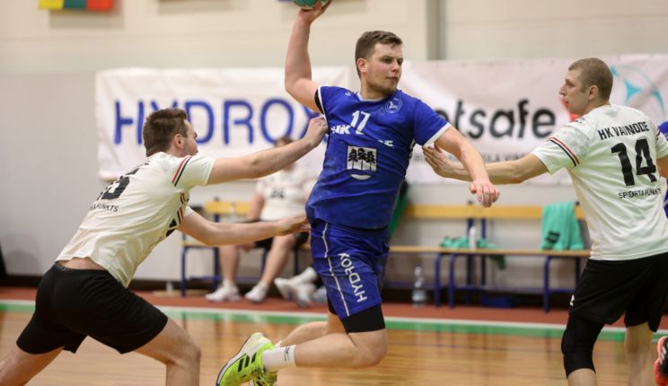 Attēls rakstam: Handbola klubs “Ogre” bronzas sēriju sāk ar zaudējumu savā laukumā