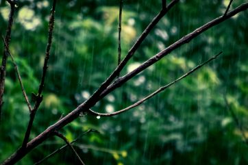 Attēls rakstam: Sākot no rietumiem, trešdien visā valstī līs