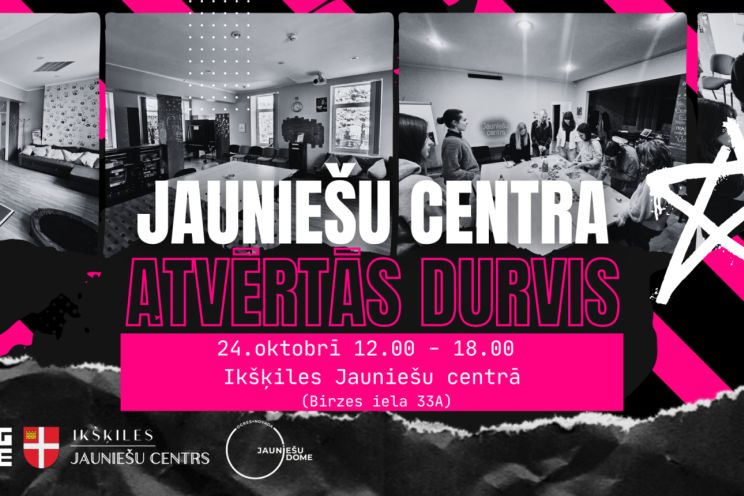 Attēls rakstam: Ikšķiles Jauniešu centrā notiks atvērto durvju dienu