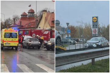 Attēls rakstam: Iespējams, bīstamākajā krustojumā Ogrē atkal notikusi divu auto sadursme