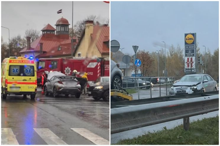 Attēls rakstam: Iespējams, bīstamākajā krustojumā Ogrē atkal notikusi divu auto sadursme