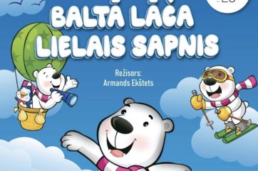 Attēls rakstam: Izrāde bērniem "Baltā lāča lielais sapnis" Madlienā