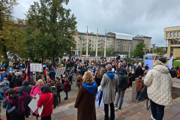 Attēls rakstam: Otrais "Gājiens par dzīvību" norisinās Viļņā, Rīga saņem stafeti organizēt nākamo
