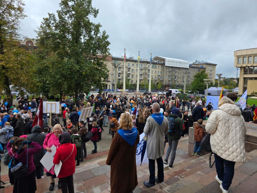 Otrais "Gājiens par dzīvību" norisinās Viļņā, Rīga saņem stafeti organizēt nākamo