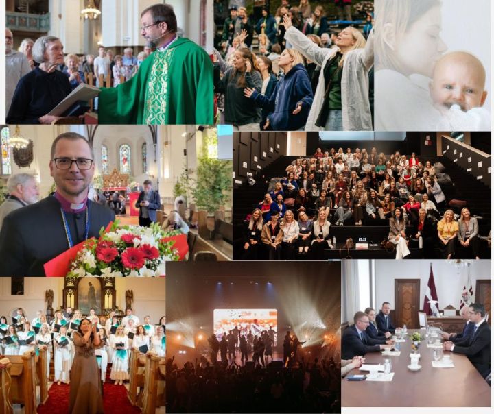 Spilgtāko 2025. gada Latvijas kristīgās sabiedrības notikumu tops 