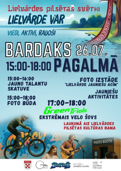 Nedēļas nogalē gaidāmi Lielvārdes pilsētas svētki „Lielvārde VAR”