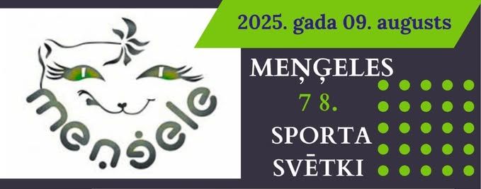 Augustā gaidāmi Meņģeles 78. sporta svētki