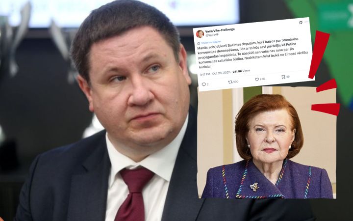 Ogres mērs skarbi vērtē eksprezidentes teikto: "Putinam tuvāk atrodaties tieši Jūs.."