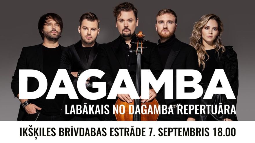 Dagamba koncerts Ikšķilē