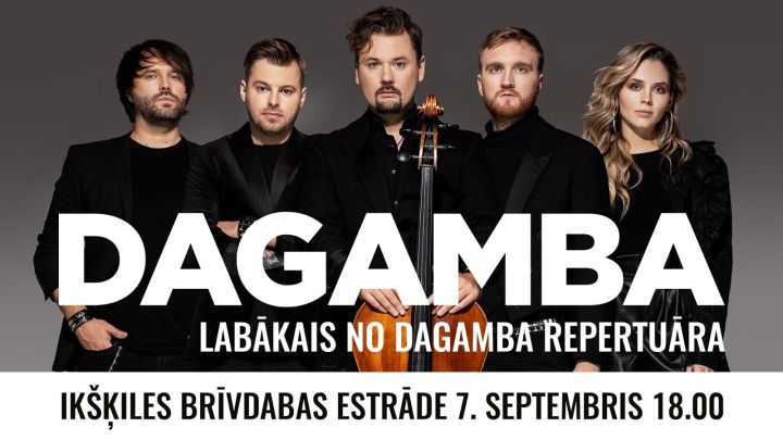 Dagamba koncerts Ikšķilē