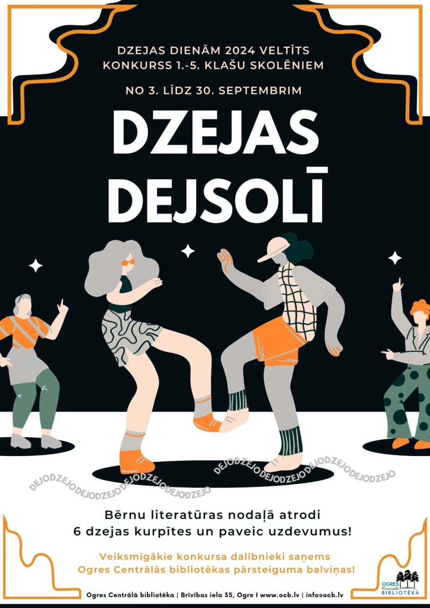 Dzejas mēnesis "iedejojis" Bērnu literatūras nodaļā