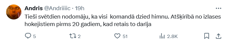 https://x.com/Zmeycharauski/status/1792973792609816747?ref_src=twsrc%5Etfw%7Ctwcamp%5Etweetembed%7Ctwterm%5E1792973792609816747%7Ctwgr%5Ed4a5412381023abd2be392e06614d3decf2d4e52%7Ctwcon%5Es1_&ref_url=https%3A%2F%2Fjauns.lv%2Fraksts%2Fsports%2F606312-latvija-ir-viena-valoda-fanus-sajusmina-hokejista-freiberga-fraze-pec-pc-maca-pret-asv%3Futm_term%3DAutofeedutm_medium%3DSocialutm_source%3DTwitterEchobox%3D1716382992