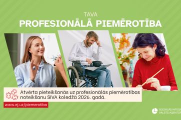 Attēls rakstam: Atvērta pieteikšanās profesionālās piemērotības noteikšanai