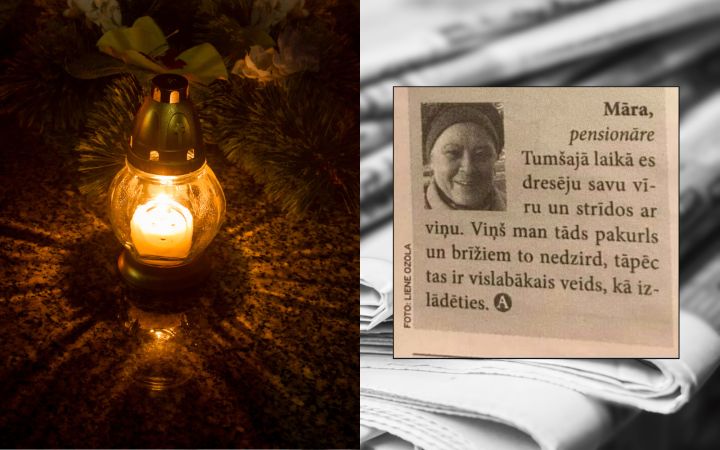 Pensionāre Māra sasmīdina sociālo tīklu lietotājus, atklājot, kā saglabāt mieru gada tumšajā laikā