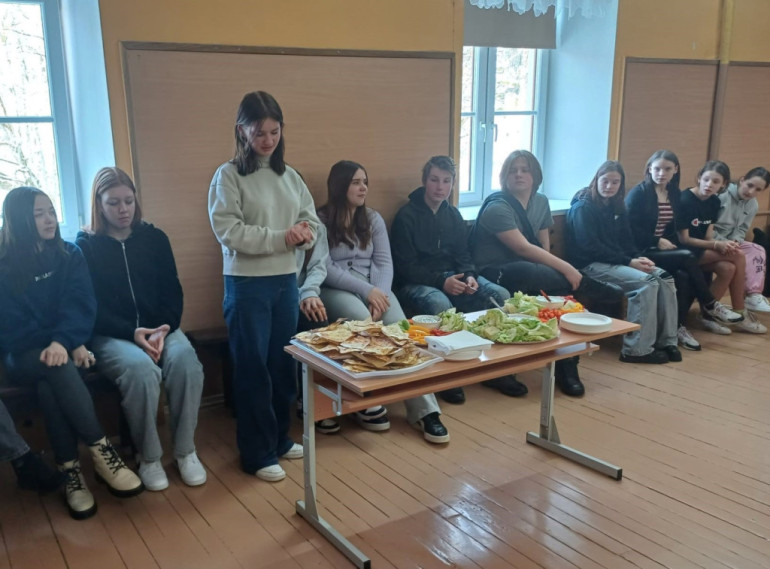 FOTO: Taurupē notika nodarbība par jauniešu veselību