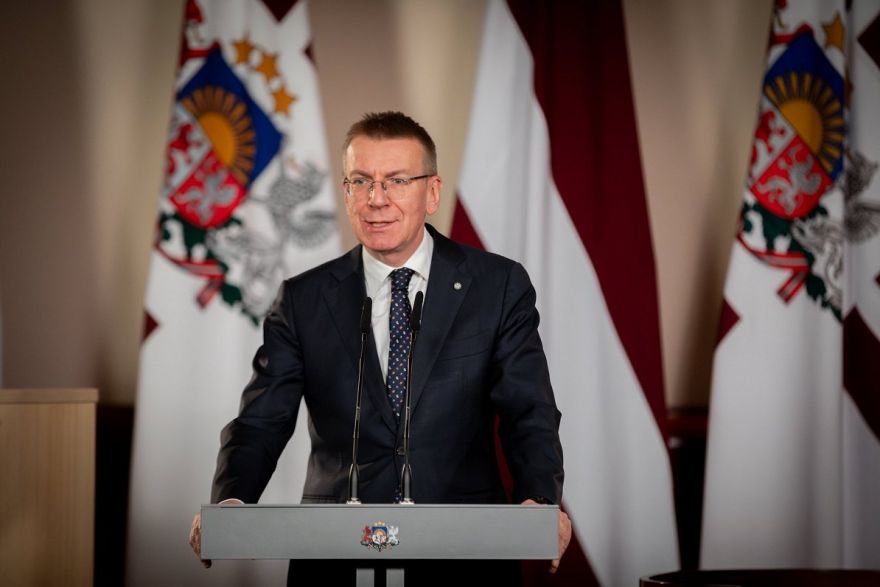 Rinkēvičs uzrunā Saeimā aicina saglabāt vēsu prātu patlaban valdošajā troksnī
