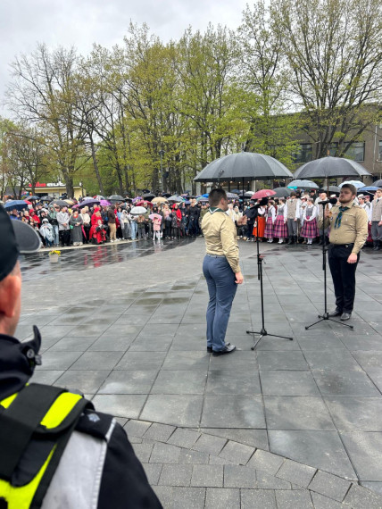 FOTO: Ogrē svinīgi atklāts Neatkarības laukums un Brīvības ceļa ekspozīcija