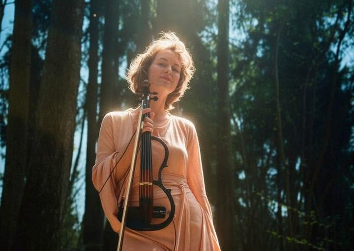 Vijolnieces Melany Wild River koncerts "Stīgu un vēja sarunas"