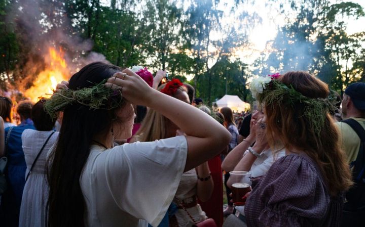 Zaļumballe ar grupu "Kolibri"
