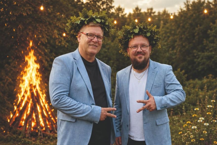 Zaļumballe ar grupu "Rolise"