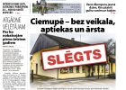 Attēls rakstam: Laikraksta «Ogres Vēstis Visiem» 15. septembra numurā